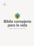 RVR 1960 Biblia Consejería para la vida, azul pizarra, símil piel